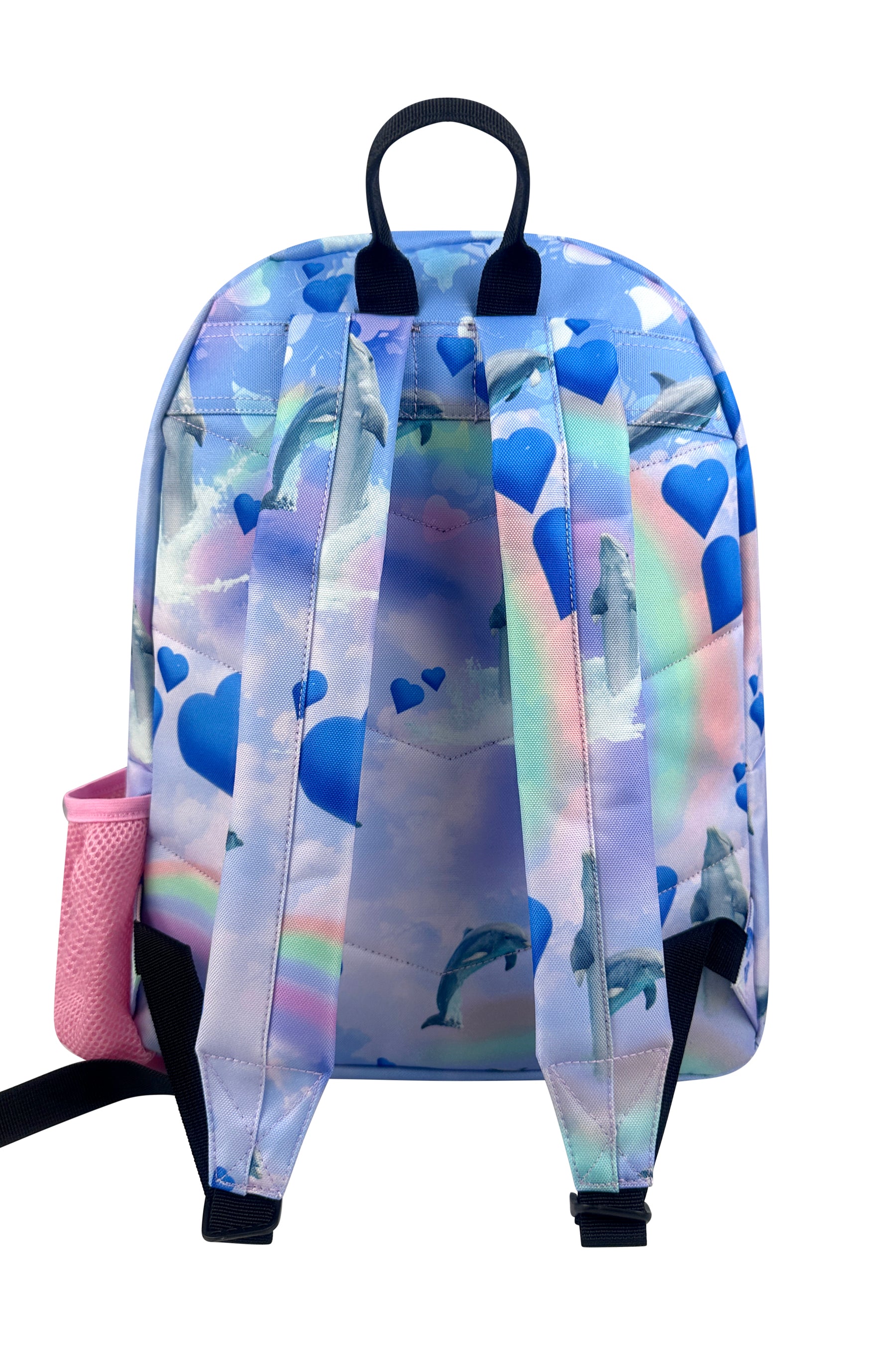 Iconic Backpack - Rainbow Dolphins