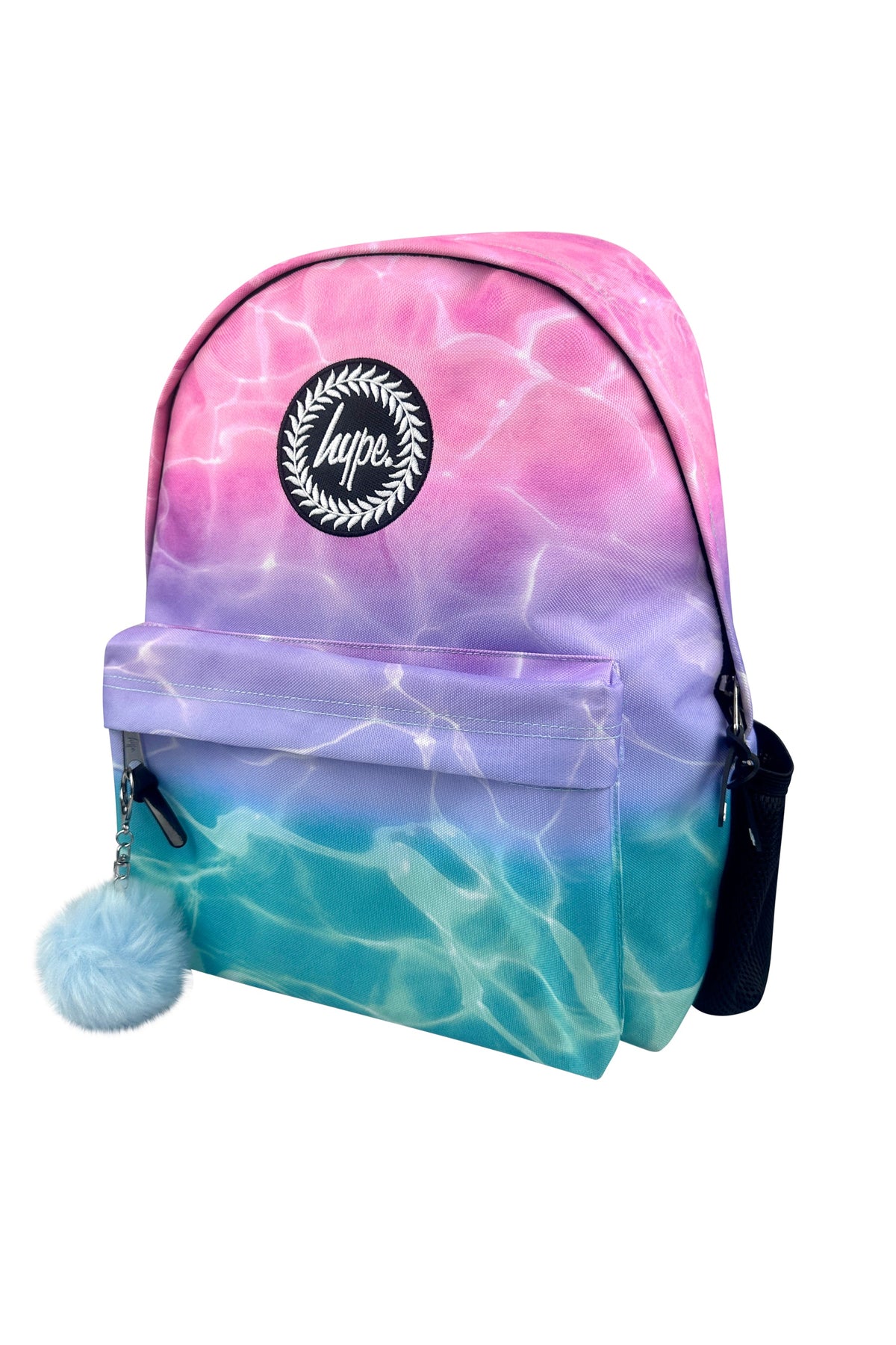 Hype Pastel Pool backpack — dimensions and size reference for school use