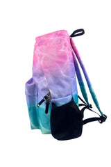 Hype Pastel Pool backpack worn by teen — ideal school bag UAE