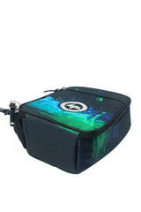 Hype Black 3D Droplets insulated lunch bag — dimensions and size reference for school use
