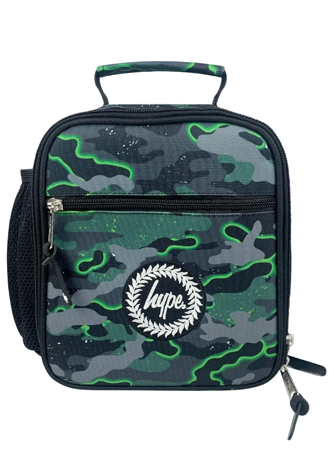 Lunch Bag Insulated Green Glow Camo