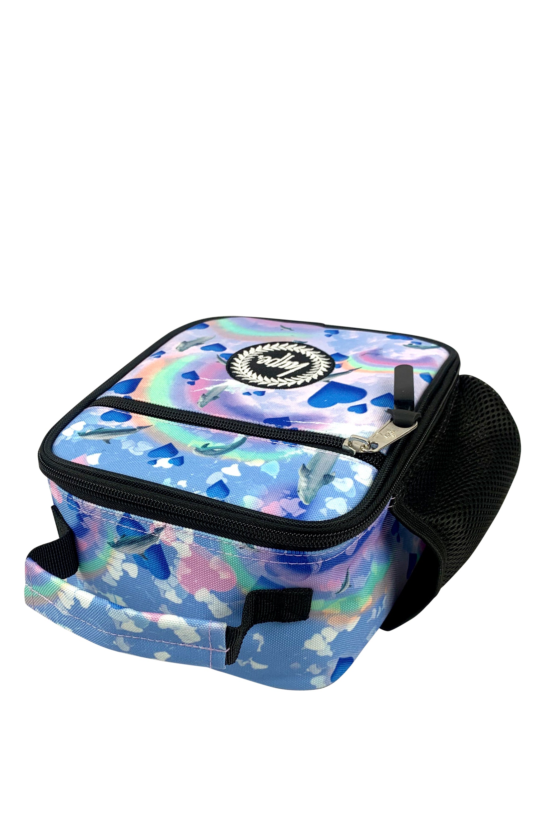 Insulated Lunch Bag - Rainbow Dolphins