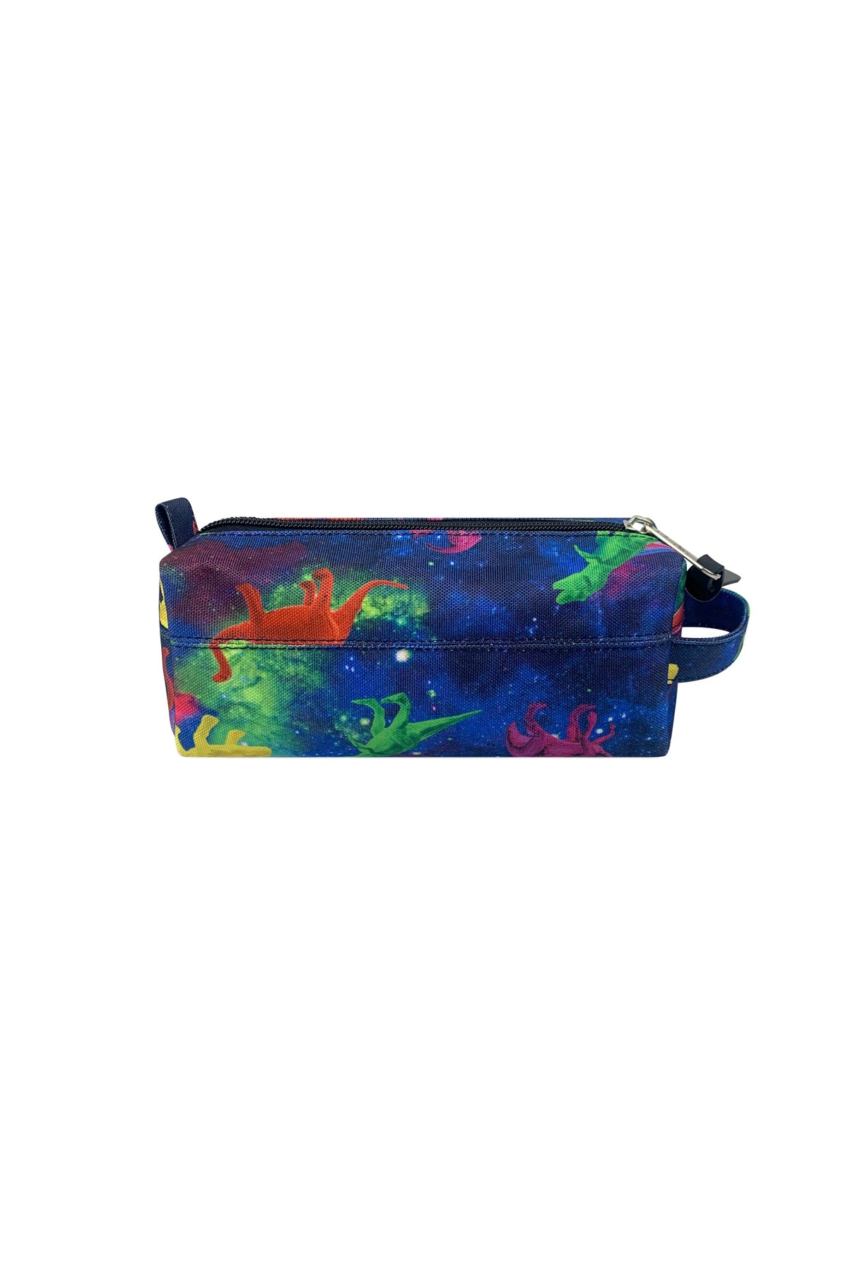 Hype Space Dinosaurs pencil case — close-up of logo and design details