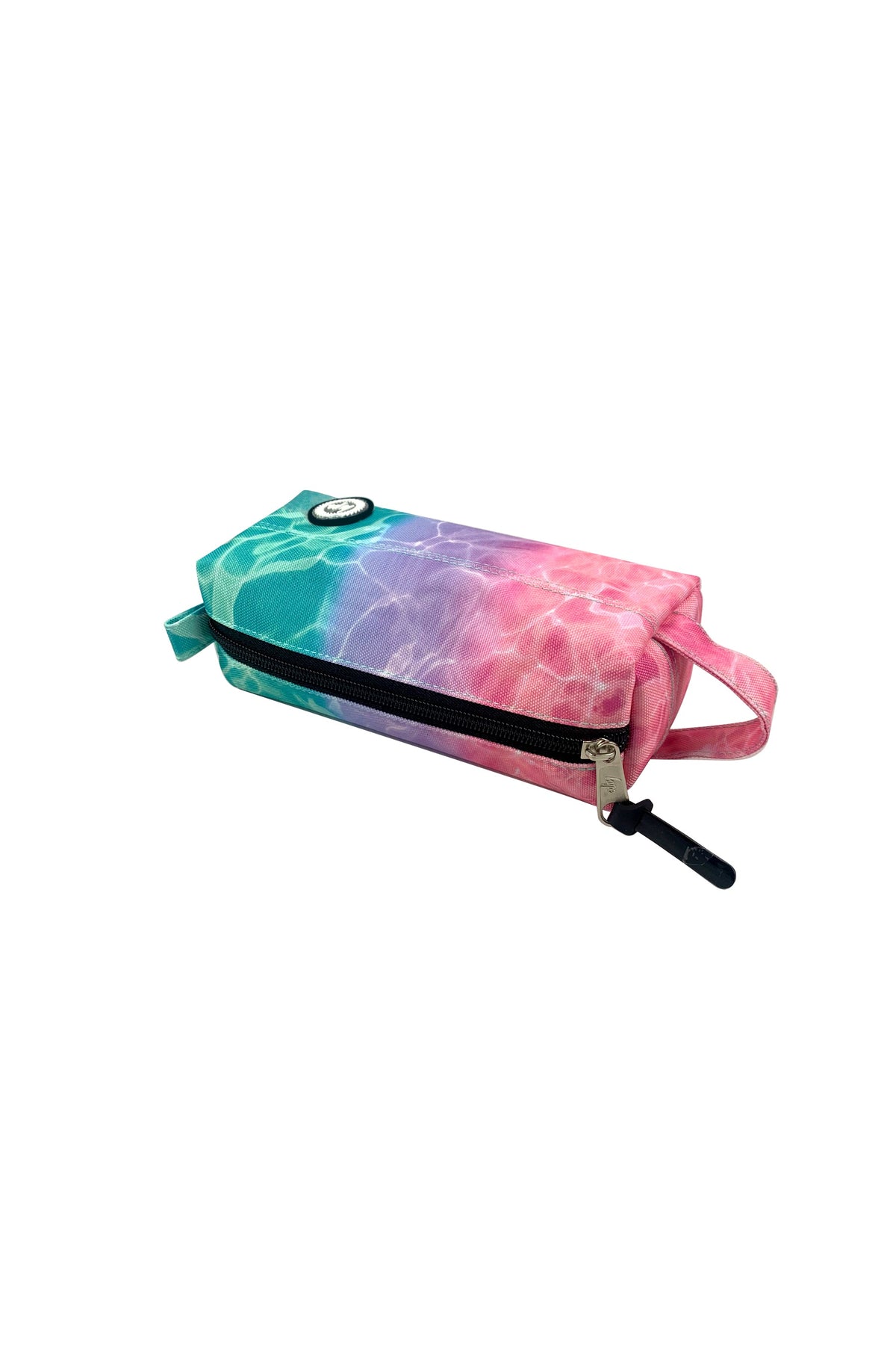 Hype Pastel Pool pencil case lifestyle shot — school-ready and on-trend