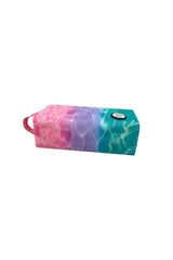 Hype Pastel Pool pencil case — bold colour and print from every angle