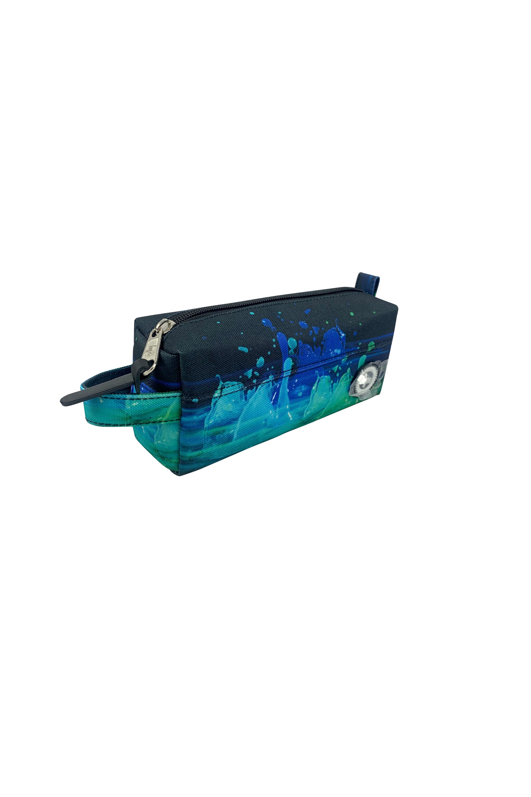 Original Pencil Pouch - Black 3D Droplets