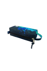 Hype Black 3D Droplets pencil case — bold colour and print from every angle