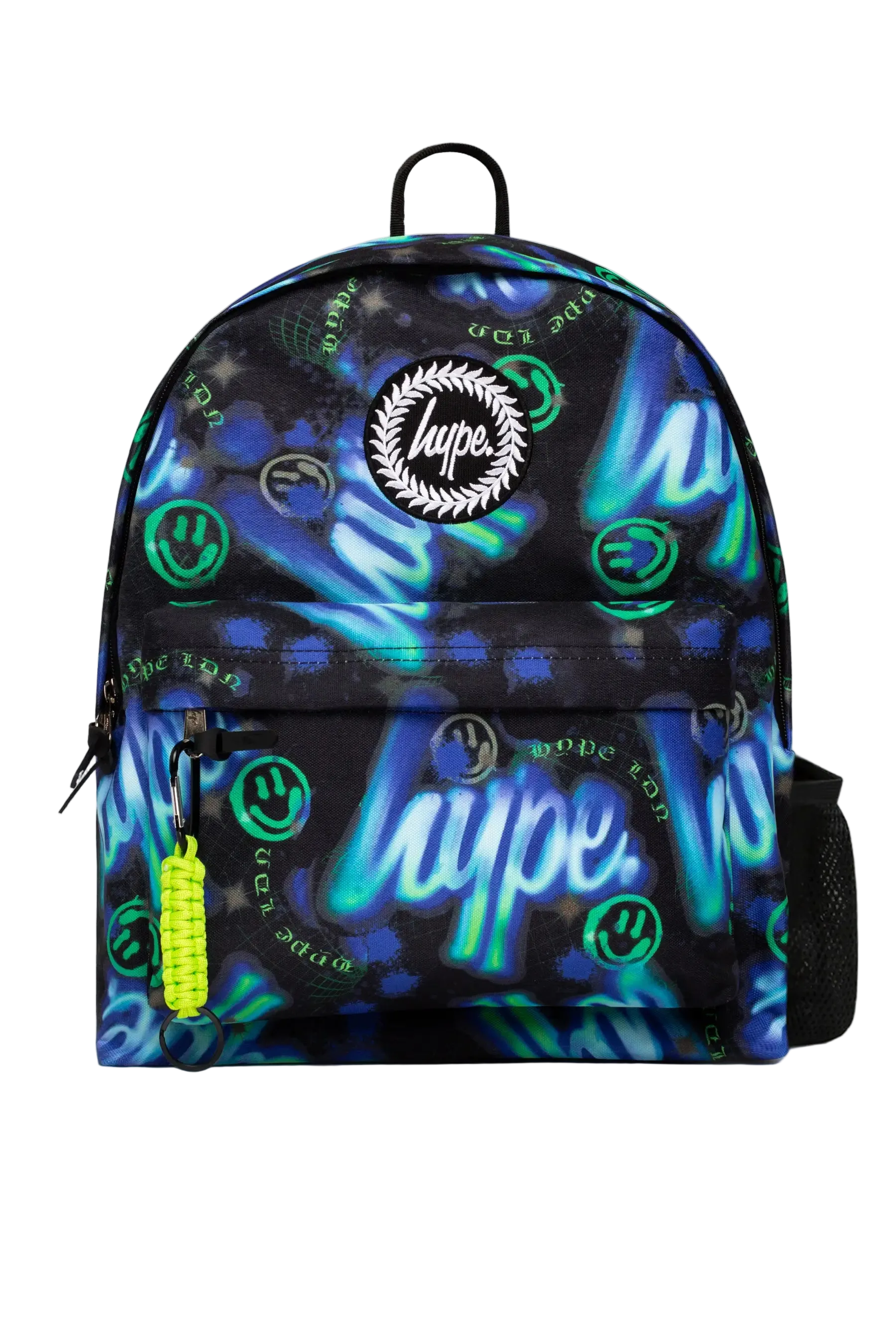 Backpack Iconic Blue & Green Electric Smile