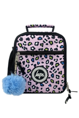 Lunch Bag Insulated Lilac Leopard