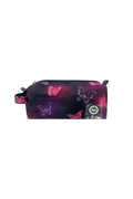 Pencil Case Classic Pink & Purple Glow Butterfly