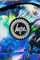 Hype Bionic Dinosaur backpack worn by teen — ideal school bag UAE