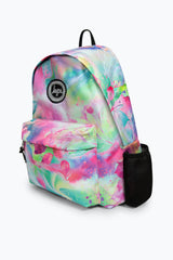 Hype Fairy Forest backpack side view showing padded straps and pockets