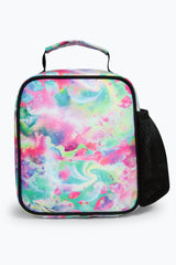 Hype Fairy Forest insulated lunch bag — close-up of logo and design details