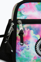 Hype Fairy Forest insulated lunch bag — bold colour and print from every angle