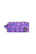 Pencil Case Classic Purple & Pink Scribble Heart