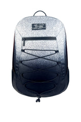 Hype Black & White Speckle Fade backpack — bold design for school in UAE