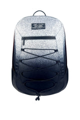 Backpack with a gradient design and visible HYPE logo