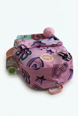 Hype Pastel Toy Chest backpack — padded back panel and adjustable straps