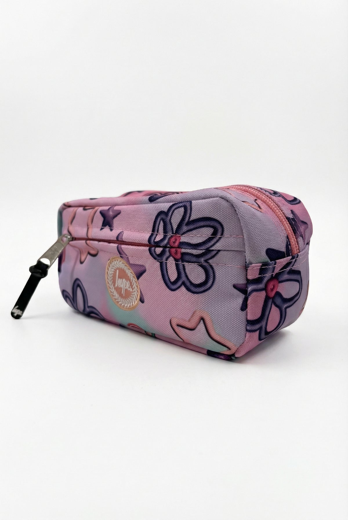 Hype Pastel Toy Chest pencil case front view — vibrant print and durable build
