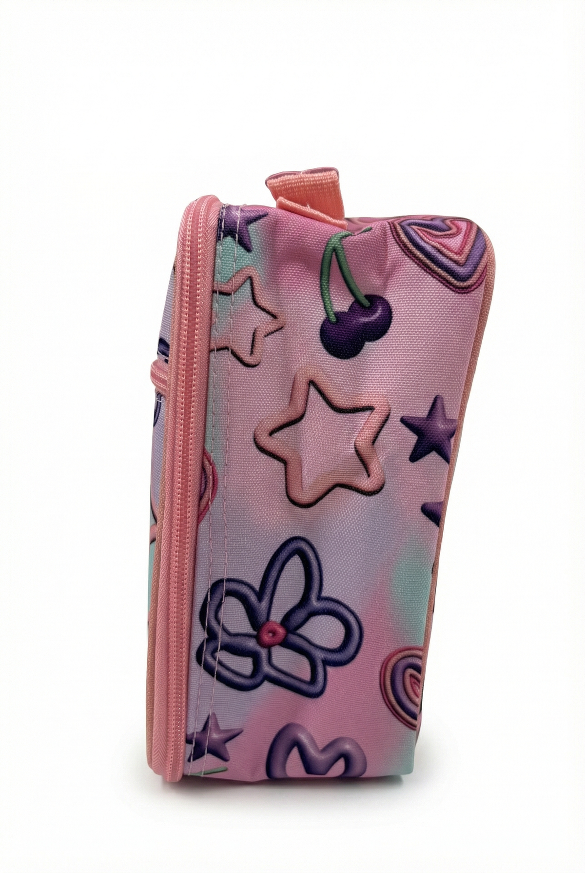 Hype Pastel Toy Chest insulated lunch bag — open showing insulated interior and compartments
