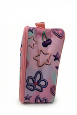 Hype Pastel Toy Chest insulated lunch bag — open showing insulated interior and compartments
