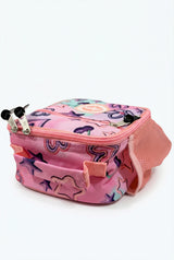 Hype Pastel Toy Chest insulated lunch bag — bold colour and print from every angle