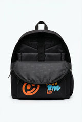BLACK SMILEY ICON ICONIC BACKPACK