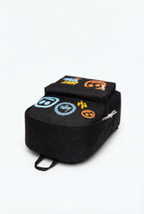 BLACK SMILEY ICON ICONIC BACKPACK