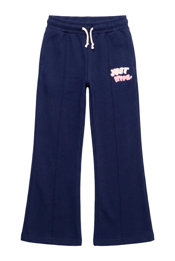 Hype Girls Navy Fantasy Wide Leg Joggers