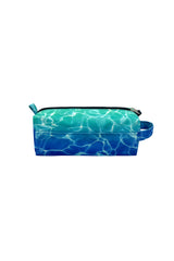 Hype Pool Fade pencil case — close-up of logo and design details