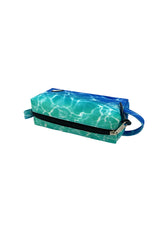 Hype Pool Fade pencil case lifestyle shot — school-ready and on-trend